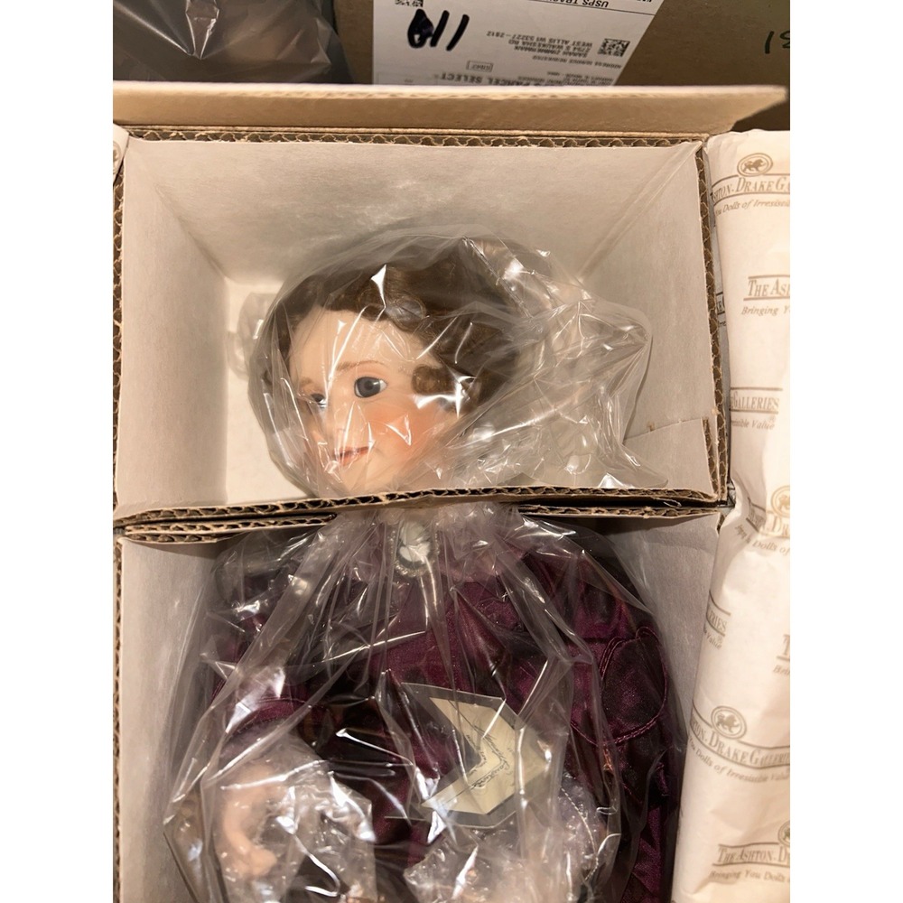 Ashton Drake Marmee Little Women Wendy Lawton Porcelain Doll 1995 COA Box 96255